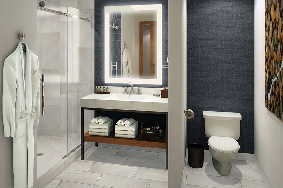 tacoma deluxe king bathroom