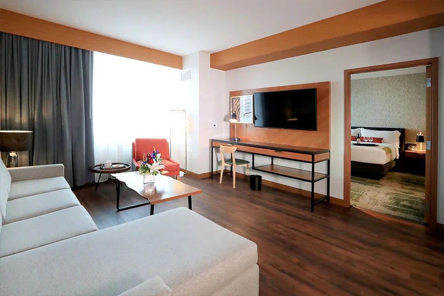 tacoma grand suite living room