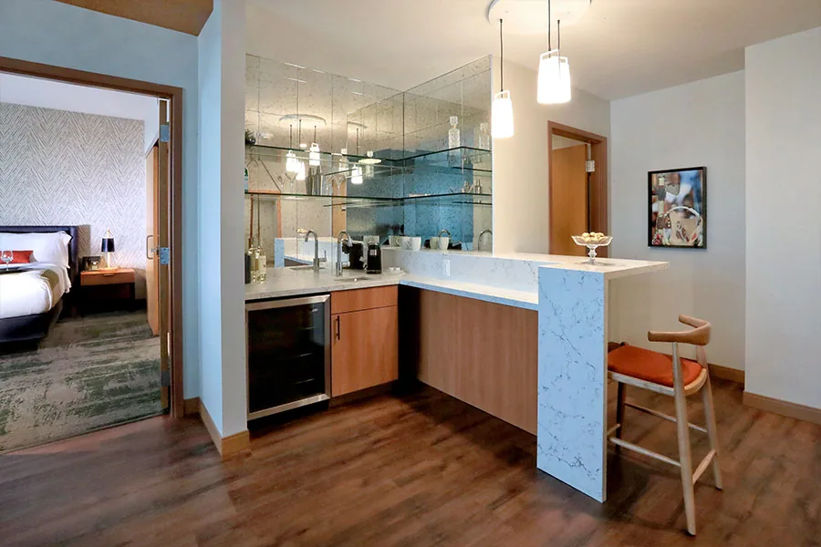 tacoma grand suite kitchen