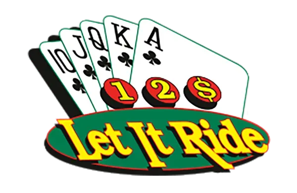 Let It Ride table game logo